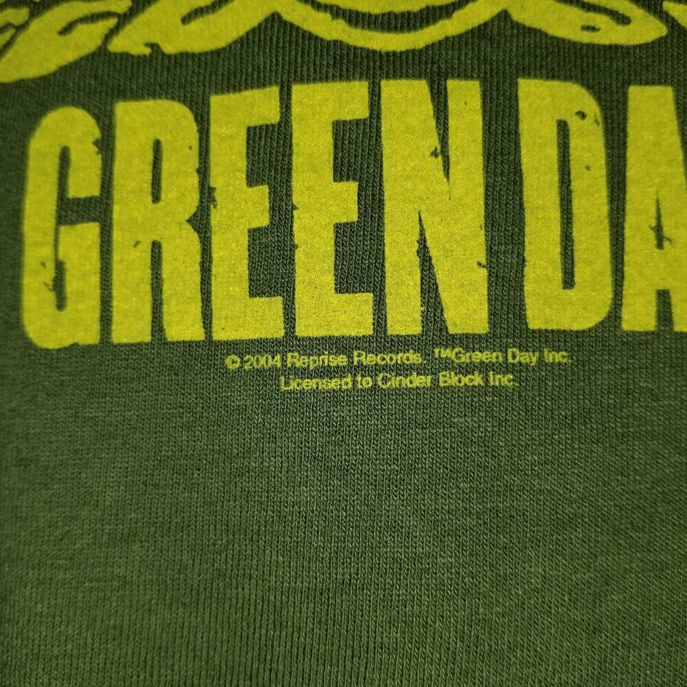 - Vintage Green Day- T-shirt Genuine 2005 American Idiot Tour Mens sm… - Picture 2 of 4